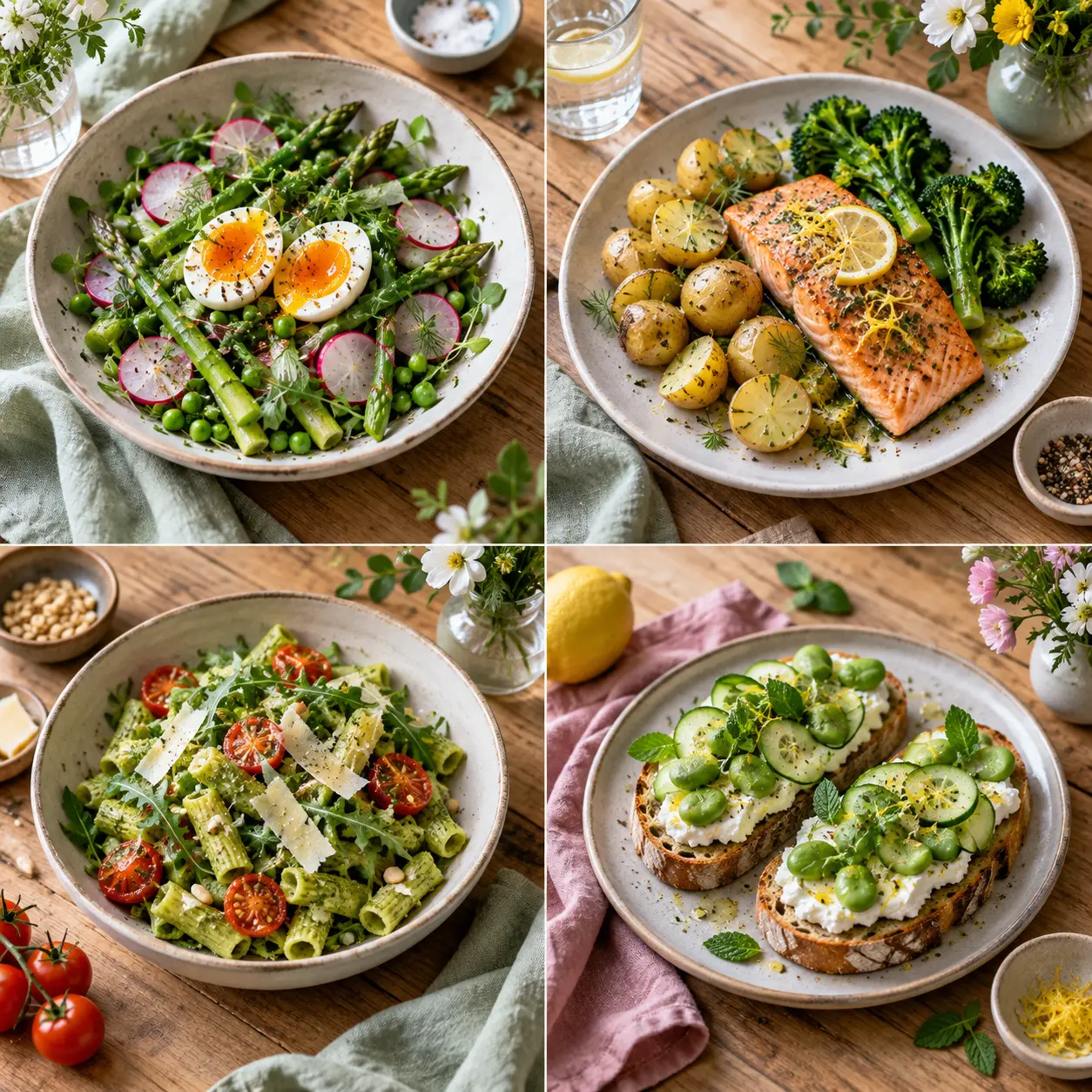 4 idées repas d’avril pour des dîners légers, rapides et savoureux