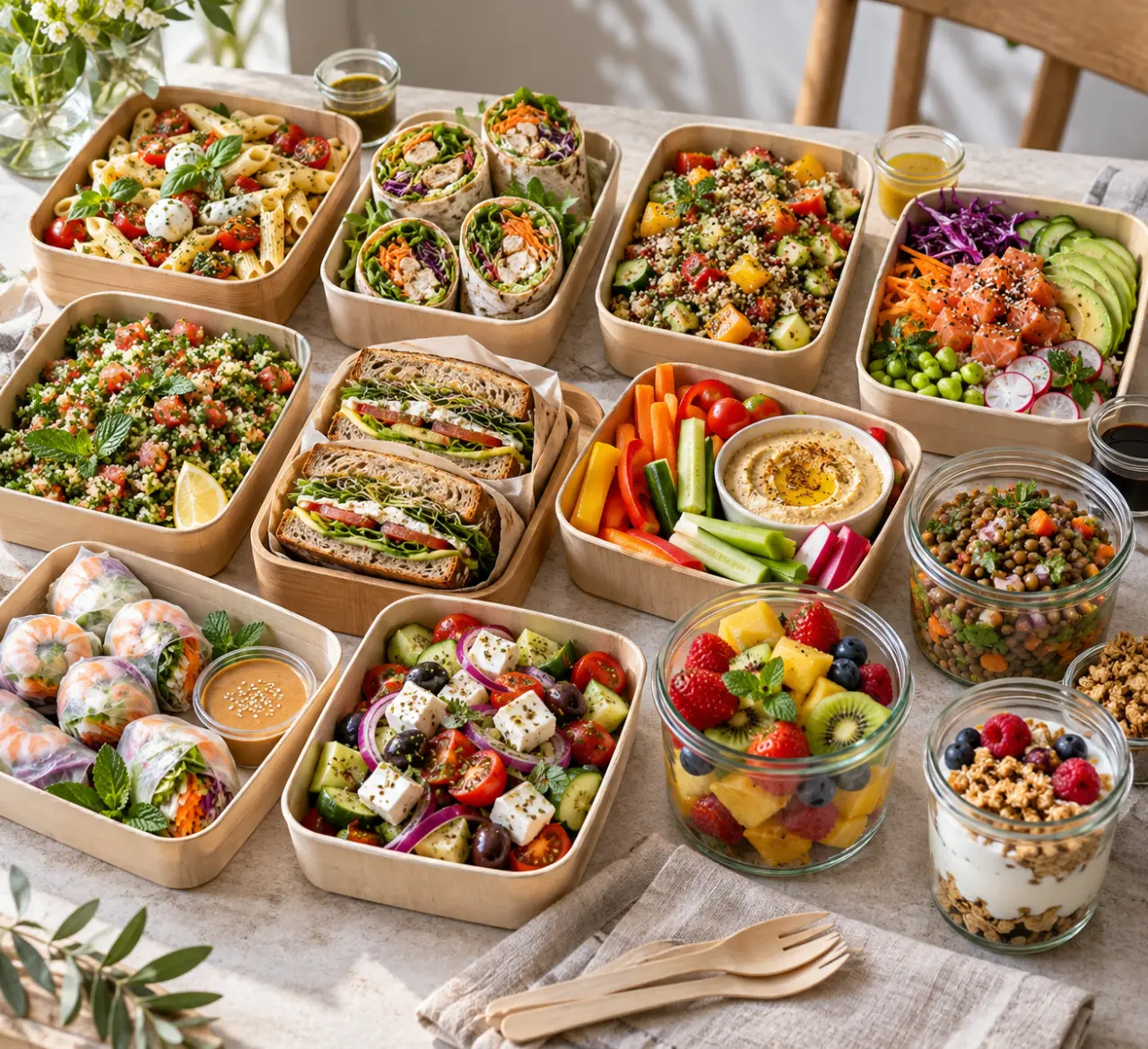 12 repas froids à emporter qui gardent leur texture jusqu’au déjeuner