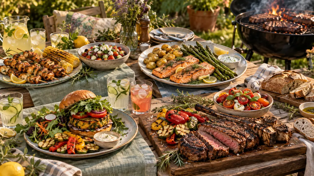 Idées repas barbecue : 4 menus complets pour varier les grillades