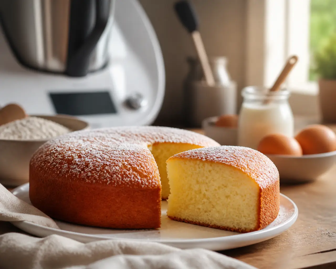 Gâteau express au Thermomix : 3 minutes de préparation pour un moelleux inratable