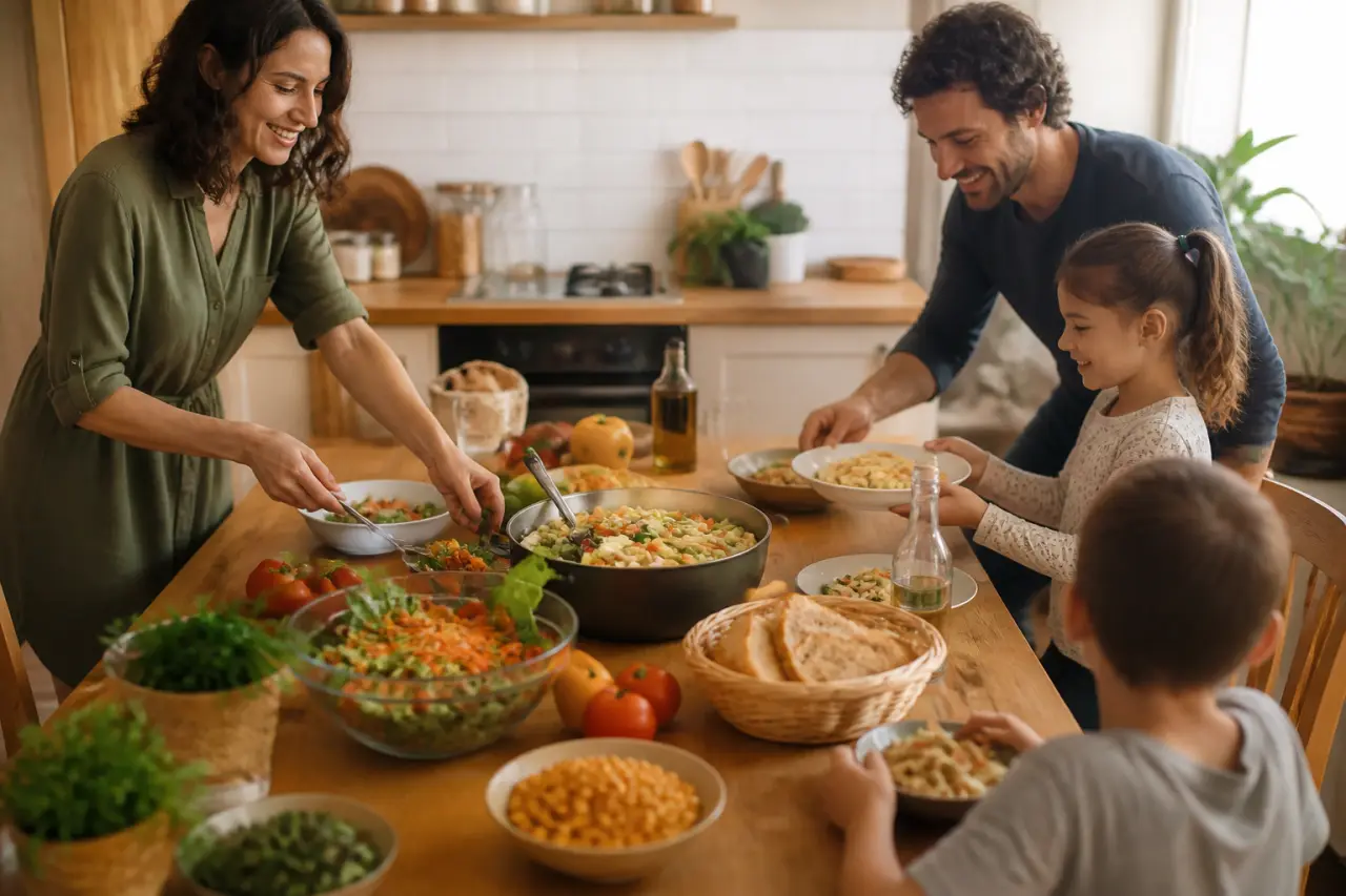 Nourrir une famille nombreuse sans stress, en moins de 30 minutes et pour 2 € par personne