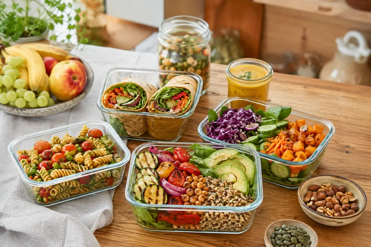 Idées de repas végétariens rapides et complets : pour le soir, la semaine et les repas à emporter