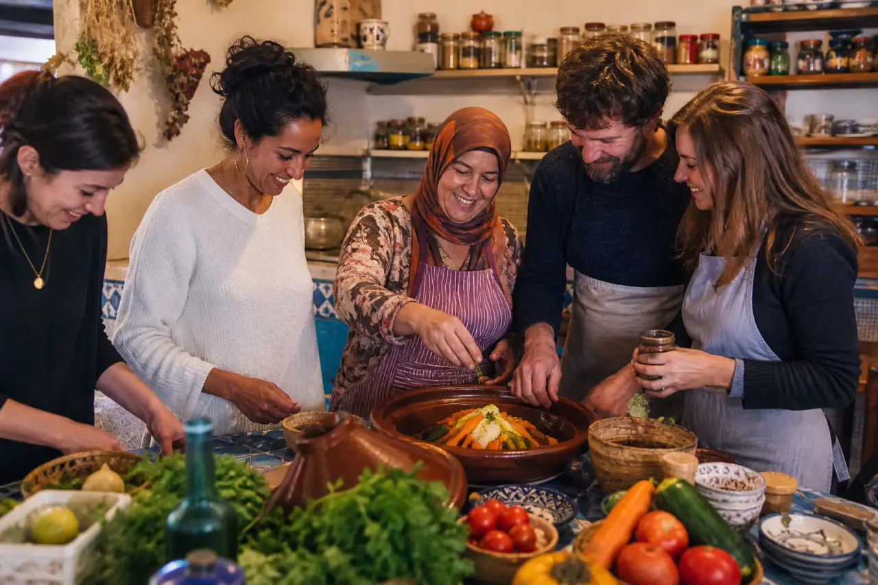 Cours de cuisine à Essaouira : 3 heures, marché et tajine sans piège à touristes