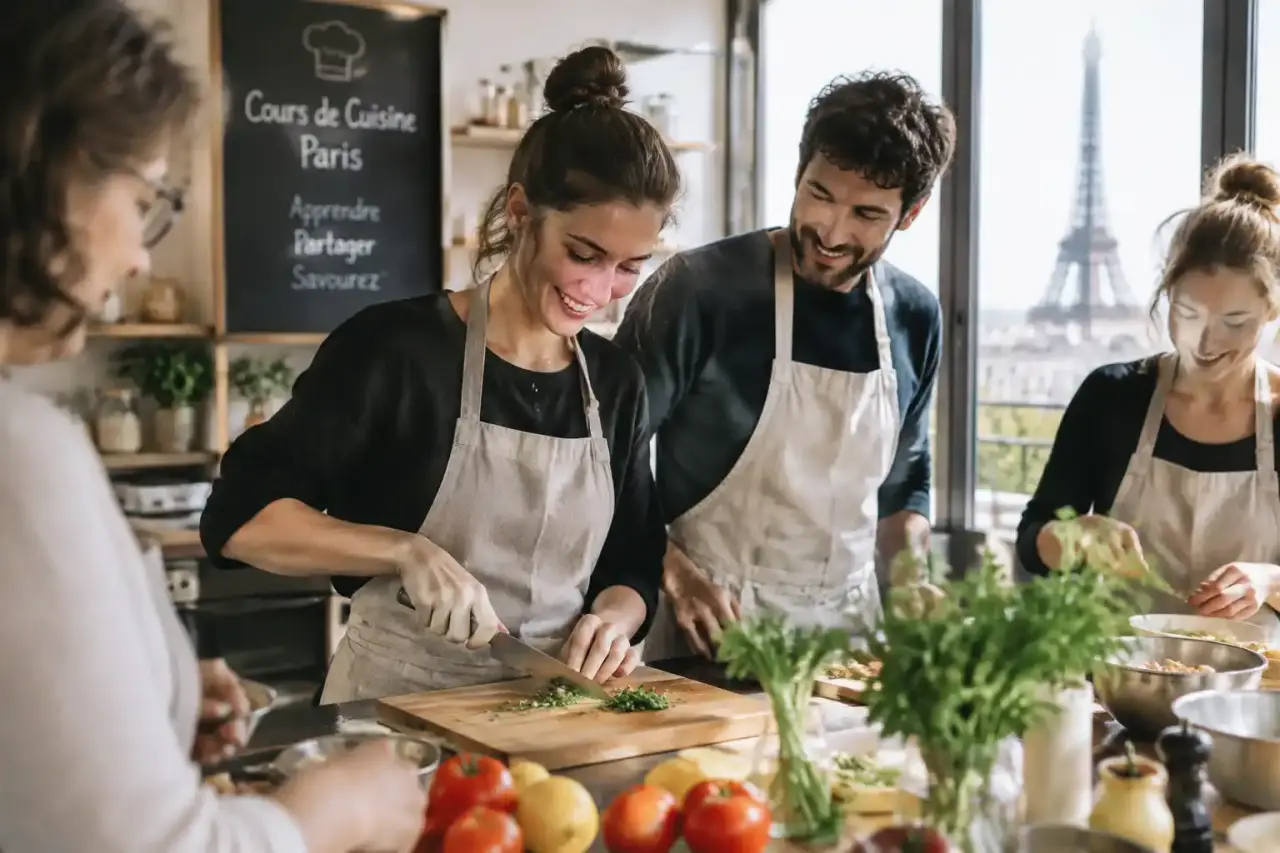 Un cours de cuisine à Paris est un cadeau flexible, à condition de choisir le bon format